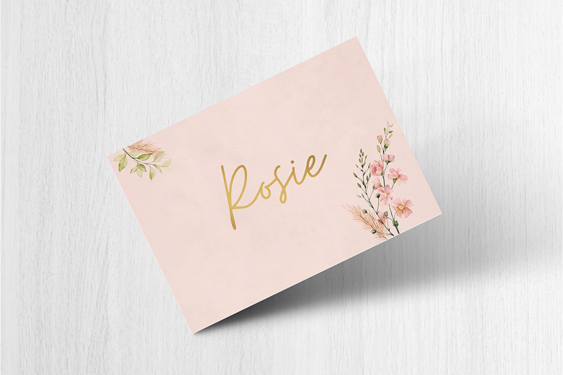 Bloemen met roze